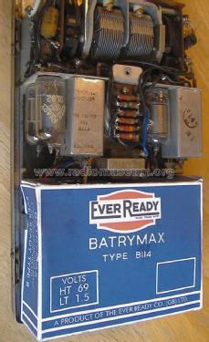 Radio Battery B114; Ever Ready Co. GB (ID = 1355618) Strom-V