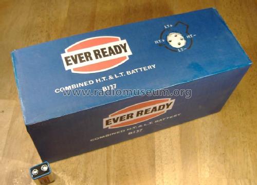 Radio Battery B137; Ever Ready Co. GB (ID = 1356517) Power-S