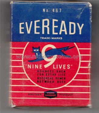 9 Nine Lives 467; Eveready Ever Ready, (ID = 1498595) Power-S