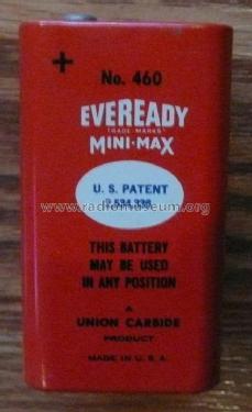 Mini-Max - Photographic Flash Battery - 45 Volts 460; Eveready Ever Ready, (ID = 1742468) Power-S