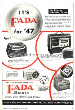 659 Temple ; Fada Radio & (ID = 1169388) Radio