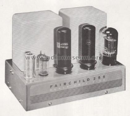 Power Amplifier 255; Fairchild Recording (ID = 1769001) Ampl/Mixer