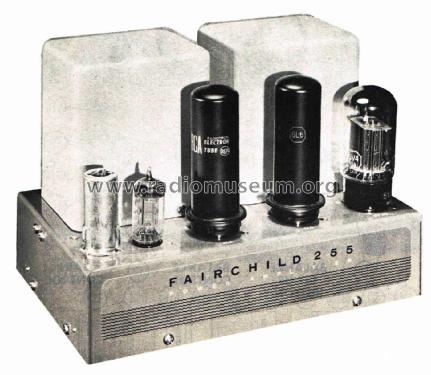 Power Amplifier 255; Fairchild Recording (ID = 2730216) Ampl/Mixer