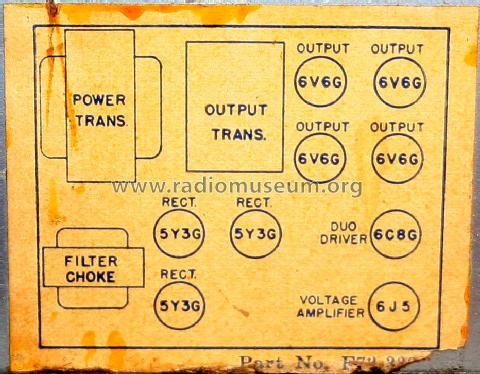 Capehart 111K2 FM Early Georgian ; Farnsworth (ID = 1315417) Radio