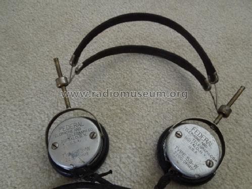Liberty Headphones 53-W; Federal Radio Corp. (ID = 1402656) Parlante