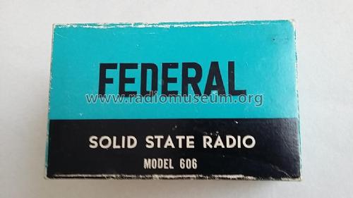 606 ; Federal Transistor (ID = 2283170) Radio