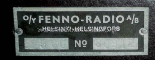 Seura -44-V/III F561; Fenno, Helsinki - (ID = 869023) Radio