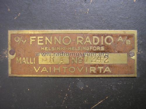Seura V SRA ; Fenno, Helsinki - (ID = 2070298) Radio
