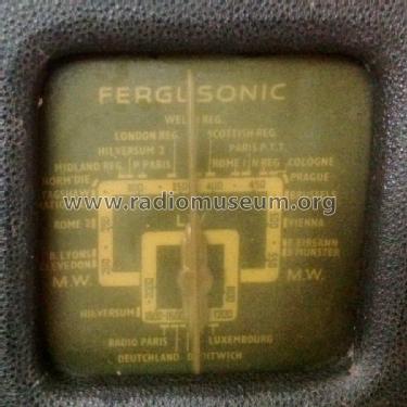 Fergusonic 906B; Ferguson Brand, (ID = 2390914) Radio