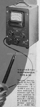 Voltmetre Electronique A202; Ferisol; Paris (ID = 392937) Ausrüstung