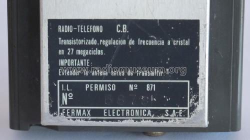 Transceiver 10 ; Fermax Electrónica S (ID = 1691963) Citizen