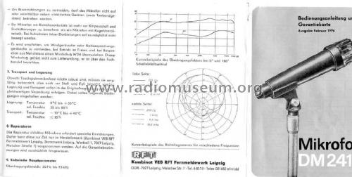 DM2413M; Fernmeldewerk (ID = 245875) Microphone/PU