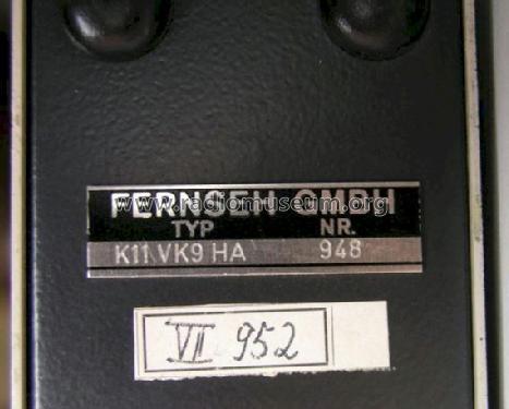 Videokamera s/w K11 VK9 HA; Fernseh Fernseh AG, (ID = 1000173) TV-studio