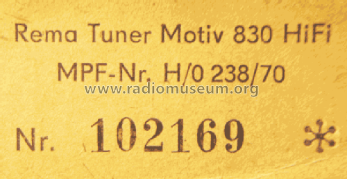 HiFi-Tuner 506; Fernseh-Radio Berlin (ID = 1134871) Radio