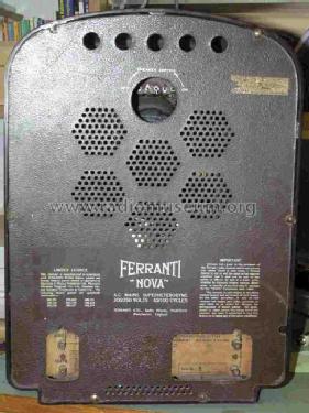 Nova Consolette ; Ferranti, GB (ID = 157070) Radio