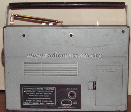 Battery Saver Transistor Portable; Fidelity Radio Co. (ID = 1894138) Radio