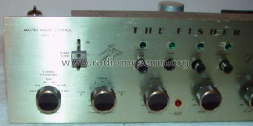 Master Audio Control 400-C; Fisher Radio; New (ID = 465125) Ampl/Mixer