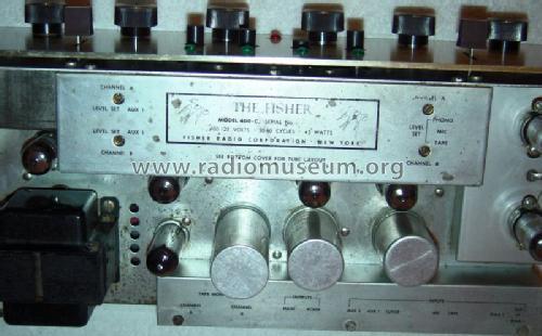 Master Audio Control 400-C; Fisher Radio; New (ID = 465127) Ampl/Mixer