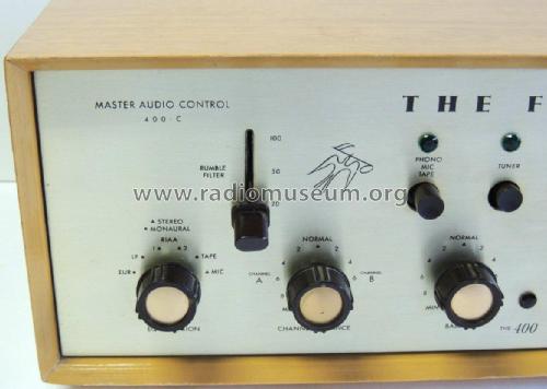 Master Audio Control 400-C; Fisher Radio; New (ID = 1799250) Ampl/Mixer