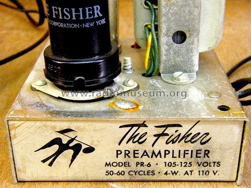 Preamplifier PR-6; Fisher Radio; New (ID = 1262342) Ampl/Mixer