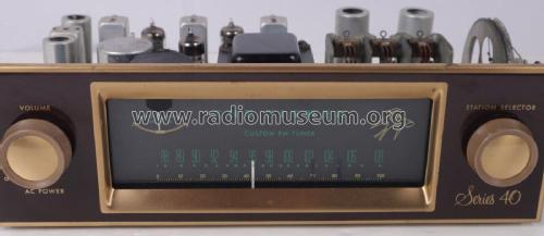 Professional FM Tuner Series 40 FM-40; Fisher Radio; New (ID = 2829821) Radio