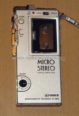 Stereo Microcassette Player/Recorder Micro Stereo PH - M25; Fisher Radio; New (ID = 1694650) R-Player