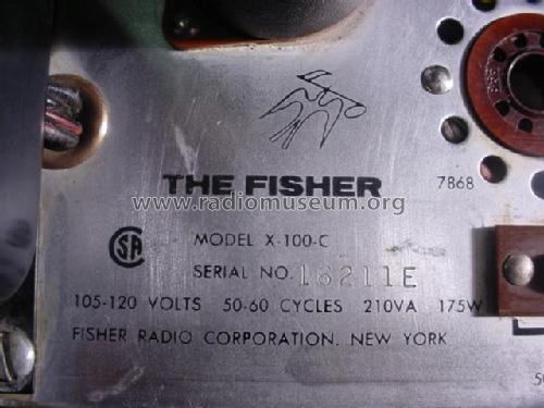 X-100C; Fisher Radio; New (ID = 1773060) Ampl/Mixer