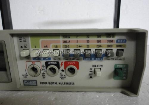 Digital Multimeter 8050A; Fluke, John, Mfg. Co (ID = 1010265) Equipment