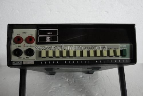 Digital Multimeter 8600A; Fluke, John, Mfg. Co (ID = 1010199) Equipment