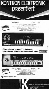 Multi-Counter 1900A; Fluke, John, Mfg. Co (ID = 1004557) Equipment