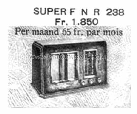 Super FNR 238A; FNR Fabrique (ID = 1453045) Radio