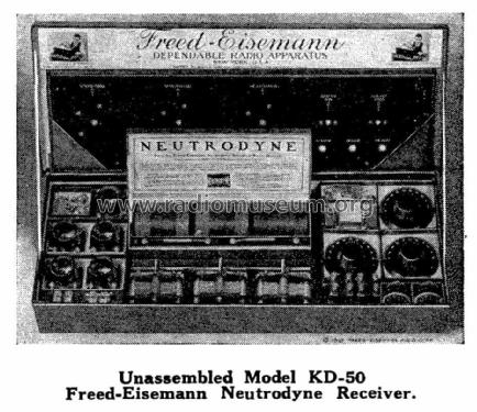 KD50 ; Freed-Eisemann Radio (ID = 1000191) Kit