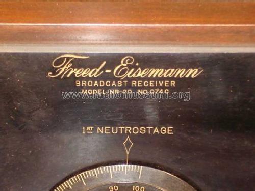 NR-20 ; Freed-Eisemann Radio (ID = 255982) Radio