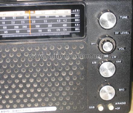 Radio Direction Finder F-1000C; Fujion, Fuji Onkyo (ID = 1308641) Radio