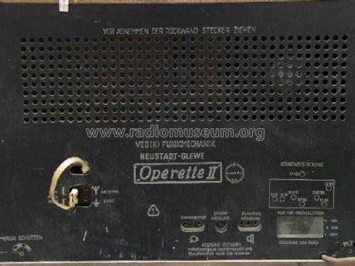 Operette II 8W; Funk- und (ID = 38405) Radio