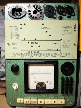 Röhrenprüfgerät W18N; Funke, Max, Weida/Th (ID = 2393344) Equipment