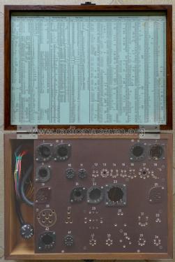 Röhrenprüfgerät Zusatz-Sockelfeld W18; Funke, Max, Weida/Th (ID = 1986182) Equipment