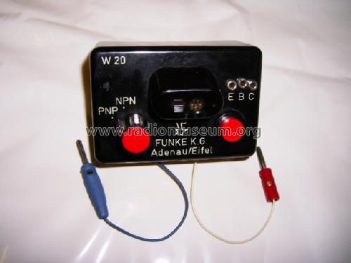 Transistor-Adapter W20; Funke, Max, Weida/Th (ID = 729823) Equipment