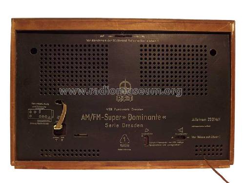 AM/FM-Super Dominante Typ 1132; Funkwerk Dresden, (ID = 1564058) Radio
