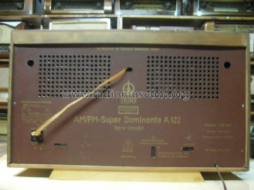 AM/FM Super-Dominante A122 Typ 1132; Funkwerk Dresden, (ID = 1362857) Radio