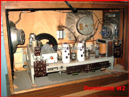 AM/FM-Super Dominante W2 Typ 1132.6; Funkwerk Dresden, (ID = 81618) Radio