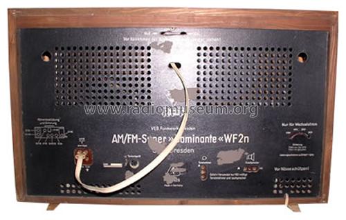 AM/FM-Super Dominante WF2n Typ 1132; Funkwerk Dresden, (ID = 889648) Radio