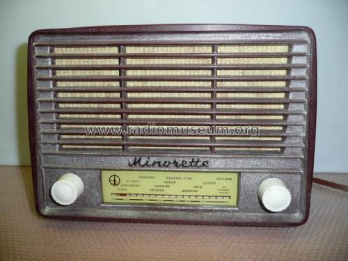 Minorette A201; Funkwerk Dresden, (ID = 2859759) Radio