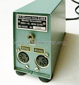 Mikrofon-Vorverstärker MV4056; Funkwerk Kölleda, (ID = 747803) Ampl/Mixer