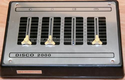 Disco 2000 - Heimstudio Mischpult HSM 01 - Typ: 8702.1; Funkwerk Köpenick, (ID = 2231862) Ampl/Mixer