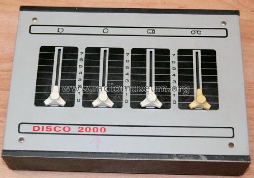 Disco 2000 - Heimstudio Mischpult HSM 01 - Typ: 8702.1; Funkwerk Köpenick, (ID = 2239208) Ampl/Mixer