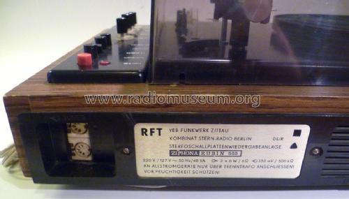 Rubin 523; Funkwerk Zittau, VEB (ID = 1727799) R-Player