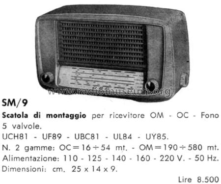SM9; GBC; Milano (ID = 784701) Radio