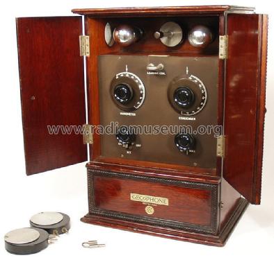 Gecophone Two-valve Cabinet Set BC2001; GEC, General (ID = 1548490) Radio