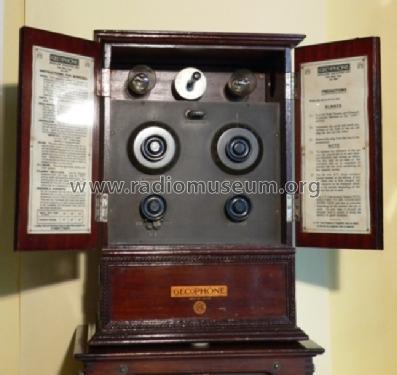 Gecophone Two-valve Cabinet Set BC2001; GEC, General (ID = 1364037) Radio